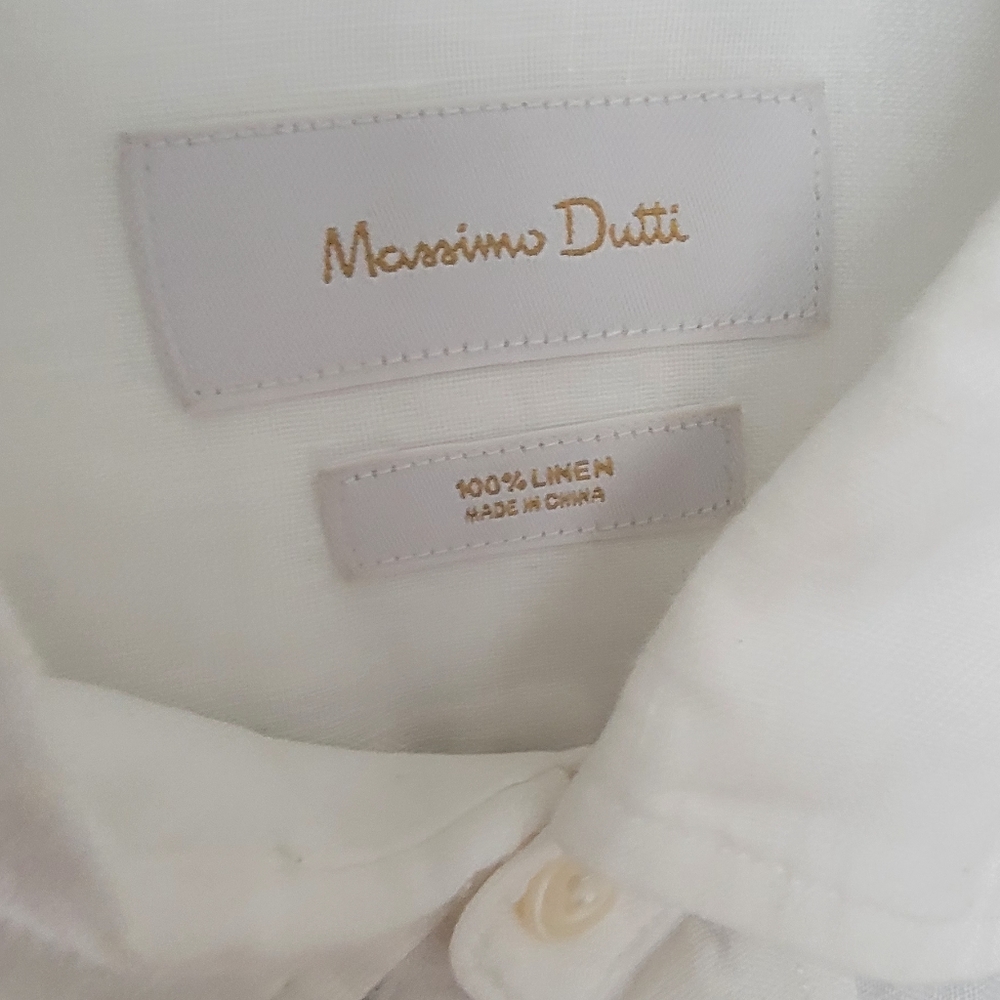 Massimo Dutti Women Linen shirt - Picture 2 of 7